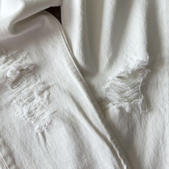 Levi's 501 Jeans Mens Size 30x32 501‎ CT Customized Tapered Distressed White - Picture 5 of 12